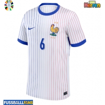 Frankreich Eduardo Camavinga #6 Auswärtstrikot EM 2024 Kurzarm